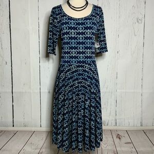 LuLaRoe Nicole Turquoise